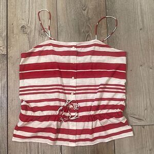 Universal Thread Red & White Striped Size Small-Like New